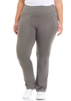 Outlet ⌛ ZELOS Plus Size High Impact High Waisted Pants 🥰 -ZELOS store Belk 408