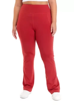 Outlet ⌛ ZELOS Plus Size High Impact High Waisted Pants 🥰 -ZELOS store Belk 409