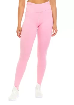 Best Pirce 🔔 ZELOS Low Impact Crossover Waist Leggings 👏 -ZELOS store Belk 421