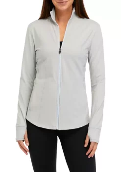Brand new ❤️ ZELOS Long Sleeve Full Zip Compression Jacket 👍 -ZELOS store Belk 480
