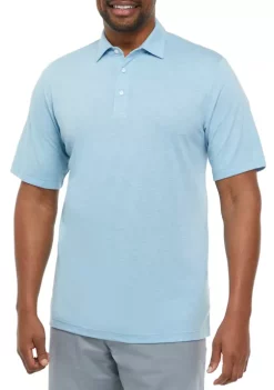 Best reviews of 🌟 ZELOS Big & Tall Brushed Polo 🌟 -ZELOS store Belk 500