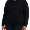 Cheapest 🥰 ZELOS Plus Size Crew Neck Pullover 🧨