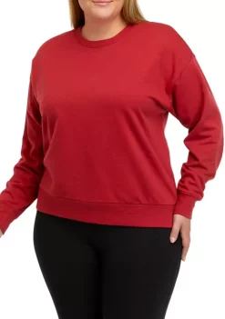 Cheapest 🥰 ZELOS Plus Size Crew Neck Pullover 🧨 -ZELOS store Belk 510