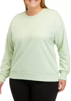 Cheapest 🥰 ZELOS Plus Size Crew Neck Pullover 🧨 -ZELOS store Belk 513