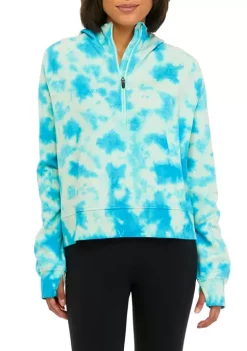 Discount 🎁 ZELOS Tie Dye Half Zip Endurance Jacket ✨ -ZELOS store Belk 537