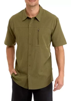Coupon π ZELOS Men's Short Sleeve Woven Hybrid π Shirt π 15 Coupon π ZELOS Men's Short Sleeve Woven Hybrid π Shirt π -ZELOS store Belk 624