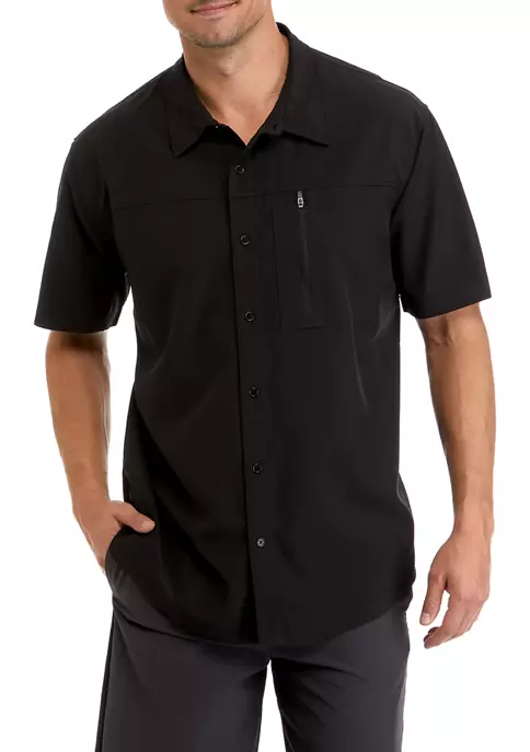 Coupon π ZELOS Men's Short Sleeve Woven Hybrid π Shirt π 10 Coupon π ZELOS Men's Short Sleeve Woven Hybrid π Shirt π - Image 8