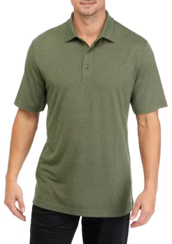 Hot Sale 🔥 ZELOS Brushed Knit Polo 😍 -ZELOS store Belk 648