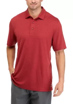 Hot Sale 🔥 ZELOS Brushed Knit Polo 😍 -ZELOS store Belk 649