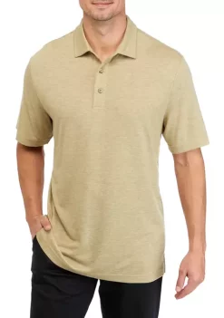 Hot Sale 🔥 ZELOS Brushed Knit Polo 😍 -ZELOS store Belk 652