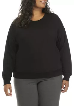 Budget 🤩 ZELOS Plus Size Terry Pullover ⌛ -ZELOS store Belk 720