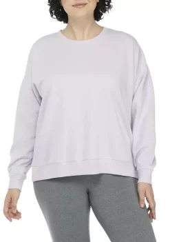 Budget 🤩 ZELOS Plus Size Terry Pullover ⌛ -ZELOS store Belk 721