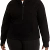 Cheapest ⭐ ZELOS Plus Size Half Zip Endurance Hoodie 🔥 -ZELOS store Belk 723