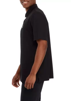 Best Sale ✨ ZELOS Mesh Polo 👚 Shirt 🤩 -ZELOS store Belk 731