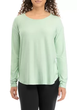Cheapest 🤩 ZELOS Long Sleeve Twist Back T-Shirt 😍 -ZELOS store Belk 767