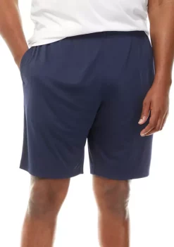 Best reviews of 😍 ZELOS Big & Tall Solid Polyester Shorts 🧨 -ZELOS store Belk 781