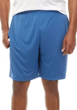 Best reviews of 😍 ZELOS Big & Tall Solid Polyester Shorts 🧨 -ZELOS store Belk 785