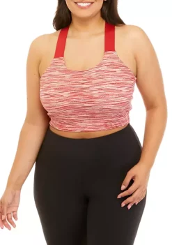Cheapest ⭐ ZELOS Plus Size High Impact Sports Bra ⌛ -ZELOS store Belk 817