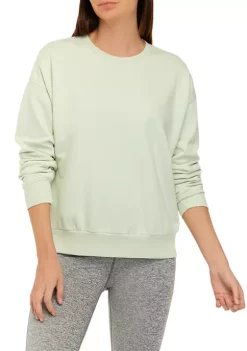 Best Pirce 🔔 ZELOS Crew Neck Fleece Pullover 🧨 -ZELOS store Belk 83