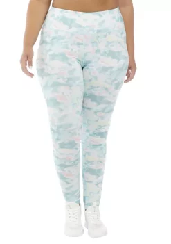 Flash Sale 🧨 ZELOS Plus Size Printed Leggings ✔️ -ZELOS store Belk 840