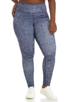 Flash Sale 🧨 ZELOS Plus Size Printed Leggings ✔️ -ZELOS store Belk 842