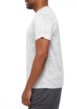 Hot Sale 🥰 ZELOS Big & Tall Camo Jacquard T-Shirt 🥰 -ZELOS store Belk 853