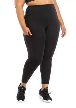Coupon 🔥 ZELOS Plus Size High Impact 7/8 Leggings 👏