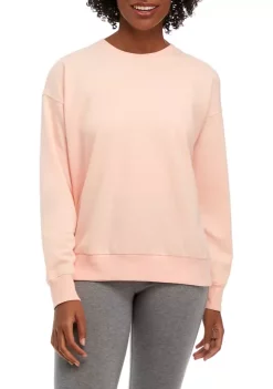 Best Pirce 🔔 ZELOS Crew Neck Fleece Pullover 🧨 -ZELOS store Belk 89