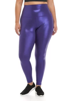 Outlet 😀 ZELOS Plus Size Active Fit Leggings 🎉 -ZELOS store Belk 955