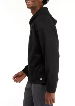 Flash Sale 🥰 ZELOS Tech Fleece Zip Hoodie ⭐ -ZELOS store Belk 973