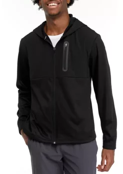 Flash Sale 🥰 ZELOS Tech Fleece Zip Hoodie ⭐ -ZELOS store Belk 974