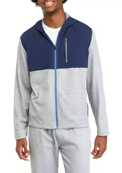 Flash Sale 🥰 ZELOS Tech Fleece Zip Hoodie ⭐ -ZELOS store Belk 975