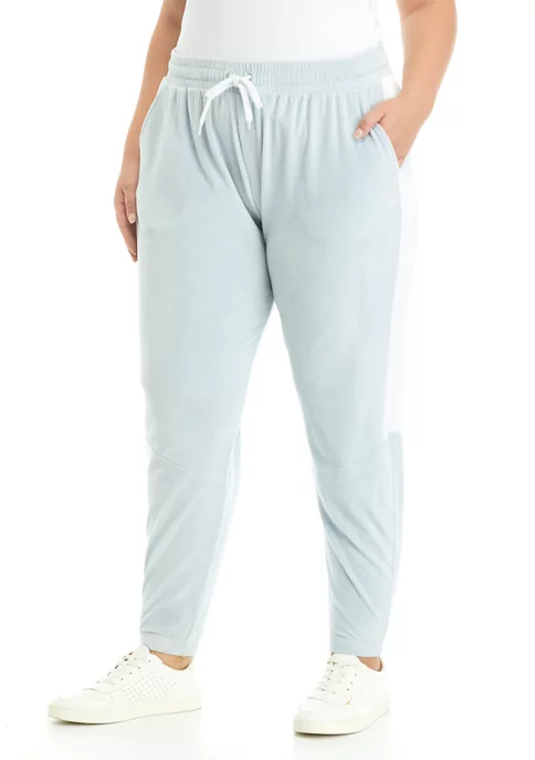 Best Sale β ZELOS Plus Size Velvet Side Tape Joggers π― 6 Best Sale β ZELOS Plus Size Velvet Side Tape Joggers π― - Image 4